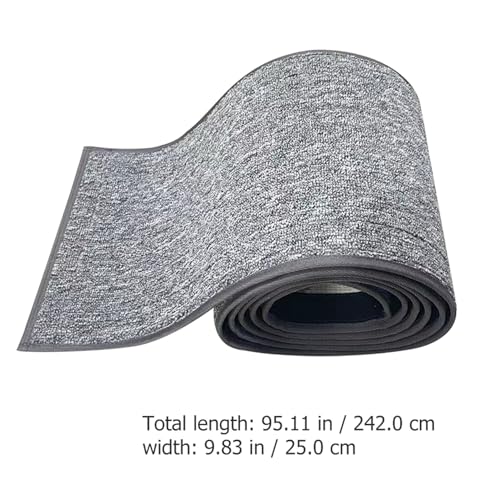 Toddmomy Cat Wheel Mat Replacement Cat Exercise Wheel Mat Nonskid Felt Scratch Pad Running Cushion for Noise Reduction and Floor Protection 99.21 X 9.84 X 0.27 in