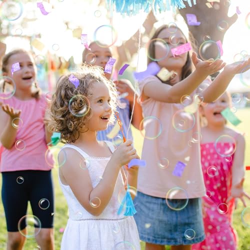 WHALEISLAND 20PCS Safari Animal Bubble Wands, Jungle Party Favors for Kids | Wild Zoo Animal Toys, Birthday Party Supplies, Goodie Bag Stuffers, Wild One Birthday Gifts and Baby Shower Favors - style: ANIMAL