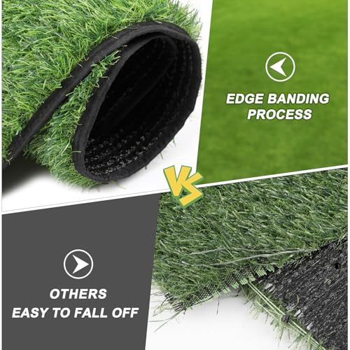 Washable Artificial Grass Mat for Dogs Pet Potty Training (15.7''*31.5'') | With Drainage Holes, Easy to Wash, for Puppy Training, Grass Doormat, Suitable for Indoor and Outdoor Daily Use