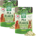 Small Pet Select Pea Flakes Treats, Rabbits & Guinea Pigs, 2 lb, 2-Pack | Natural Wholesome Snack, Two 1 lb Bags, For Bunnies, Hamsters, Chickens, Chinchillas & Small Pets - size: 2 Pound (Pack of 1)