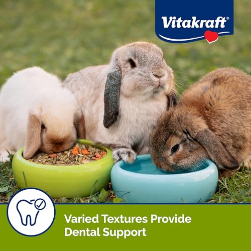 Vitakraft Menu Premium Rabbit Food - Alfalfa Pellets Blend - Vitamin and Mineral Fortified, Carrots, Greens, Grains, Fruits, 5 Lb. - size: 5 Pound (Pack of 1)