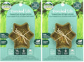 Oxbow Enriched Life Timothy Star Dish, Timothy Hay Chew, Small Animal Toy for Rabbits, Guinea Pigs, Hamsters, Gerbils, and Chinchillas, Enrichment Accessory, Safe Chew Toy, Hay Play Dish (Pack of 2) - size: 1 Count (Pack of 2)