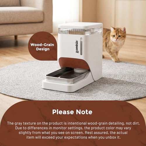 ZOMISIA Automatic Dog Water Dispenserr 6L with Stainless Steel Bowl, Automatic Water Bowl Dispenser for Cats, 1.6 Gallon Pet Waterer 100% BPA Free, White - color: White, size: 6L