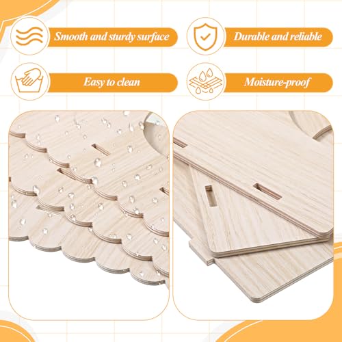 Large Guinea Pig Castle, Sturdy Wooden Guinea Pig Hideout, Upgraded Wooden Guineas Pigs Castle with Anti-Slip Stairs, Easy to Assemble for Small Animal House Habitat or Hamster Hideout