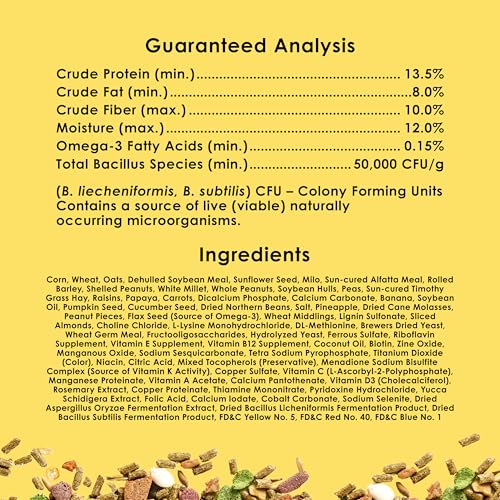 Kaytee Fiesta Mouse & Rat Food Flavor Medley 15 Pounds - size: 15 Pound (Pack of 1)