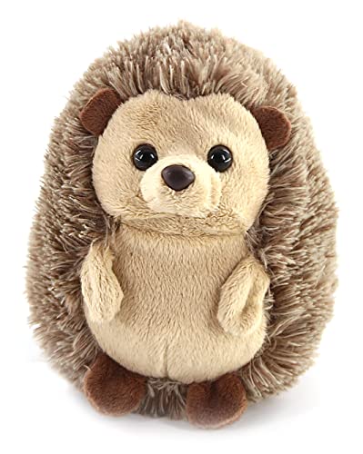 The Petting Zoo Hedgehog Stuffed Animal Plushie, Gifts for Kids, Wild Onez Babiez Wildlife Animals, Hedgehog Plush Toy 6 inches - color: Hedgehog