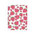 Pink Strawberries Baby Crib Sheets for Boys Girls 27x39 Inch | Cartoon Retro Kawaii Strawberry Pattern Playard Sheets Toddler Bed Sheets Cute Fruit Fitted Unisex Mini Crib Mattress Cover - color: Pink, size: 39*27*5 In