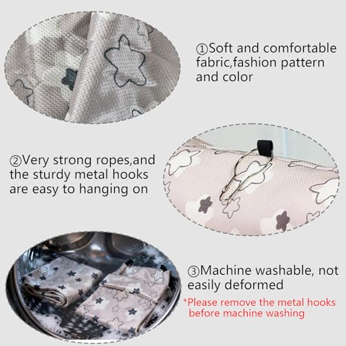 Hamiledyi Rat Hammock Sugar Glider Climbing Ropes Toys Rat Hanging Tunnel Hammock Swing Squirrel Hideout Bed Cage Accessories for Ferret Mouse Hamster Small Animals (Grey) - color: Grey