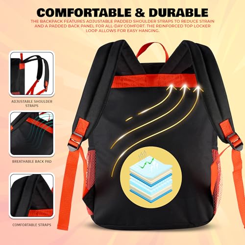 AI ACCESSORY INNOVATIONS Sonic The Hedgehog & Shadow 2 Piece Backpack Set, Boys & Girls 16" School Bag, Black - color: Sonic and Shadow