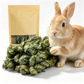 Rabbit Timothy Hay Toy for Bunny Small Animal Treats Natural Grass Stick Chew Toys Snacks Molar Teeth Grinding for Guinea Pigs Chinchillas Hamsters (12pcs)