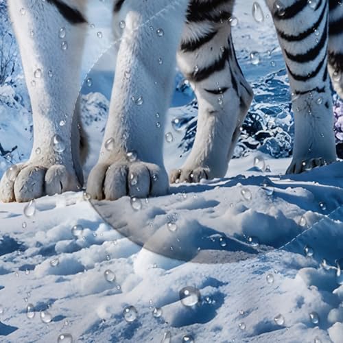 Camping Sleeping Bags Warm & Cool Weather Waterproof Backpacking Sleeping Bag All Seasons Camping, for Adult Kids Boy Girls Camping Gear Equipment, Traveling - color: E-White Tiger1