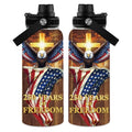 America 32oz Water Bottle, Leak-proof Bottle, Outdoor Coffee Cup - color: 250TH2