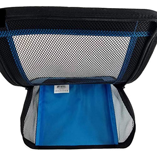 Pet Travel Bag for Originals & Minis, Small Pet Carrier w/Mesh & Nylon Lining, Dog Carrier for Medium Dogs, Versatile Kitten Carrier & Puppy Carrier, Easy to Clean, Blue - Perfect Petzzz