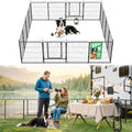 FXW Instant Dog Playpen, RV Camping, Outdoor & Yard, 32" H, 16 Panels | Portable, Easy setup, Heavy-duty, DIY layouts, For Small & Medium Dogs, Patented - size: 32"H