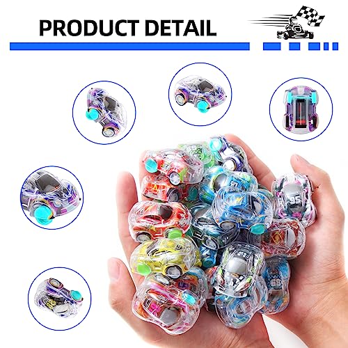 50 Pcs Mini Pull Back Cars Set, Pull Back Racing Vehicles for Kids Toddlers, Bulk Toys Party Favors Treasure Box, Classroom Prizes, Pinata Fillers,Goodie Bag Stuffers for Boys Girls