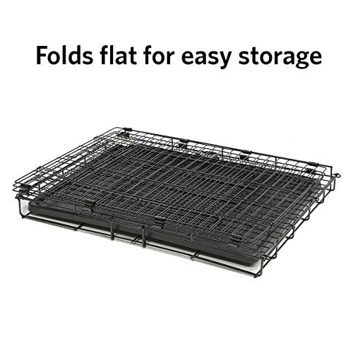 MidWest Homes for Pets Small Wabbitat Rabbit Cage, Grid Mesh Floor, Removable Tray, Top & Front Door Access, Rust Resistant Finish, No Tools Required - size: 25.0"L x 19.0"W x 20.0"H