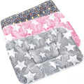 Steelhill Small Pet Bed 3 Pcs Animal Beds for Rabbit,Guinea Pig,Chinchilla,Hedgehog,Ferret & More Warm,Cozy,Soft Washable Bunny Pet Mattress for Indoor