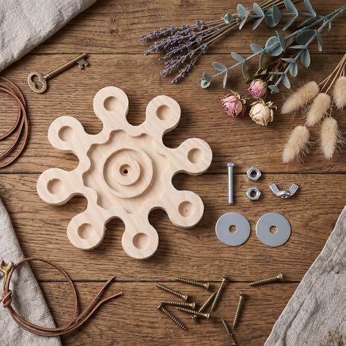 Chinchilla Toys Chinchilla Cage Accessories Wheel Rotating Chinchillas Cage Accessories for Teeth, Interactive Enrichment Toy, Hanging Exercise Chinchillas Toy for Cages for Playtime Spinner