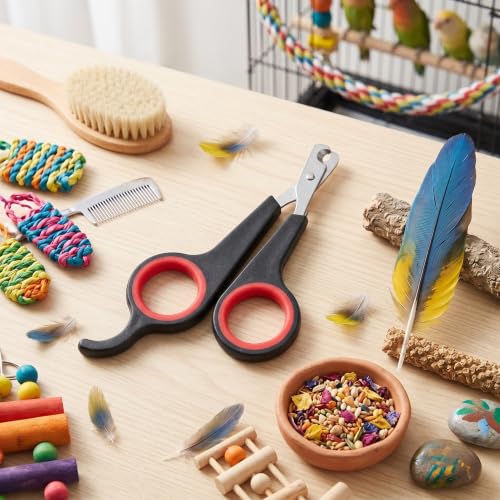 Bird Nail Clipper Grooming Tool Nail Scissors Clipper Pet Bird Parrot Small Animals Accessory for Small Parrot Birds