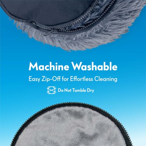 Paw Inspired Furr-O Burrowing Pet Bed Enrichment, Removable Base, Dark Gray | Cozy Carrier Toy, Zip-On Spandex and Fleece Bottoms, Hideout Cage Accessories for Guinea Pigs, Hamsters, Small Pets, Animals - color: Dark Gray