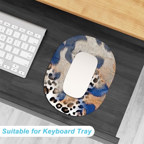 Rimilak Small Mouse Pad 6 x 8 Inch, Takes up Wrist and Mouse Space, Waterproof Compact Mini Mouse Mat for Laptop Computer Wireless Mouse Keyboard Home Office Travel,Blue Gold - color: Blue Gold, size: 8L x 6W inches