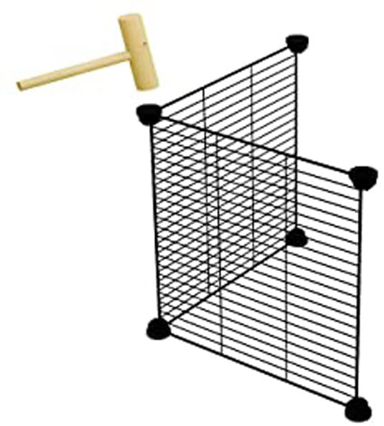 48" Extra Large Guinea Pig Enclosure Hamsters Critters Turtles Habitat Playpen Center Divider Access Door Mouse Mice Play Ground Puppy Bunny Play Yard Waterproof Bottom Canvas - size: 48.0"L x 24.0"W x 14.0"H
