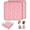 2 PCS Guinea Pig Cage Liner, Reusable Waterproof Guinea Pig Liner, Washable Small Animals Bedding, Super Absorbent Pet Pee Pads Guinea Pig Mats, Rabbit Mats for Cages (36 * 36 inch) - size: 36*36 inch 2pack