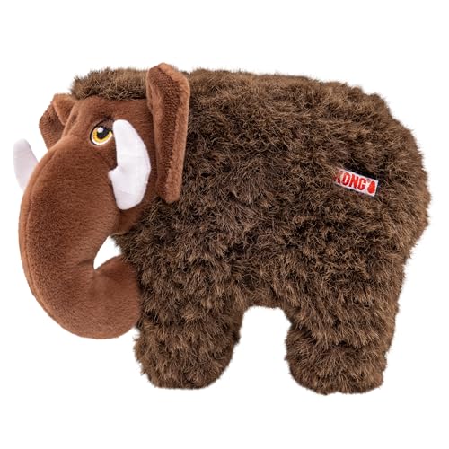 KONG Toughz Durable Plush Dog Toy - Long-Lasting Soft Chew Toy for Aggressive Chewers, Safe & Interactive for Dogs (Mammoth) - style: Mammoth