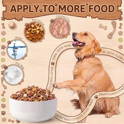 100oz Extra Large Ceramic Dog Bowl, Dog Food and Water Bowl | 8.7 Inch Heavy Weighted Non-slip Water Dish for Large Dogs, Non-tipping Big Porcelain Pet Bowl, Wide Mouth Easy to Clean