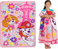 Franco Paw Patrol Girls Kids Bedding Super Soft Plush Micro Raschel Blanket, 62 in x 90 in, (Official) Nickelodeon Product (Pack of 6) - color: Paw Patrol Girls, size: 62 in x 90 in (Pack of 6)