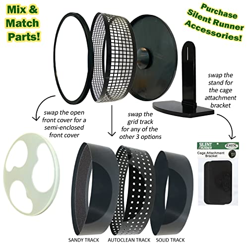 Silent Runner Pro Wheel (Black with Stand) - color: Black With Stand