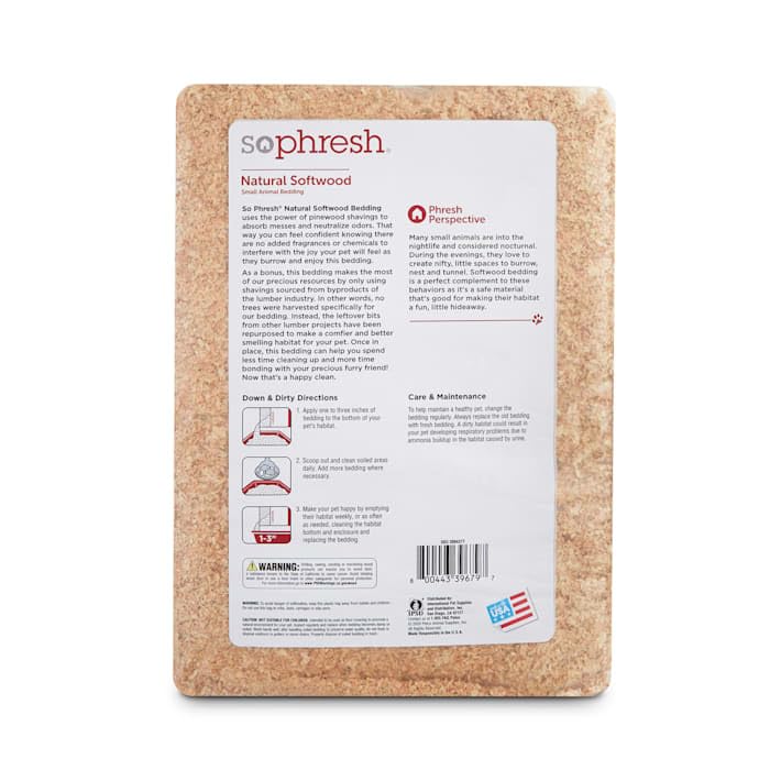 SO PHRESH by Petco Natural Softwood Small Animal Bedding 4 cu. ft.