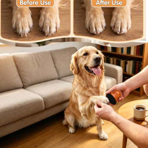 31 Pcs Dog Nail File, Wooden Manual Dog Cat Nail Filer for Scratch Board with 30 Replaceable Discs