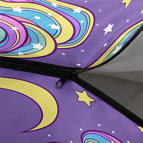 QOOMO Camping Sleeping Bags,3 Season Warm & Cool Weather,Lightweight,Waterproof Sleeping Bags for Adults & Kids,Traveling,and Outdoors,Camping Gear Equipment - color: Unicorn 7