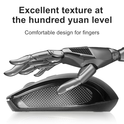 2.4G USB Wireless Mouse, Ergonomic Design, Stable Connection Process, Low Latency, Plug-and-Play, Portable Wireless Gaming Mouse, Suitable for laptops and desktops - color: Silver