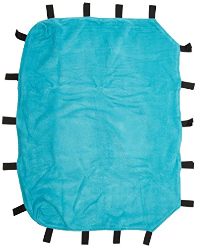 MidWest Homes for Pets Ferret Nation Shelf Cover | Fits top or Bottom Shelf for Ferret Nation & Critter Nation Small Animal Cages | Measures 23.25L x 17.5W x 1H - Inches - color: Teal and Purple, size: 23.3"L x 17.5"W x 1.0"H