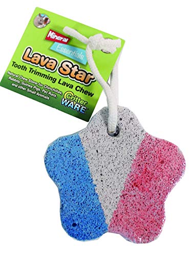 Ware Mineral Essentials Lava Star Animal Chew Stone, 3.5", White