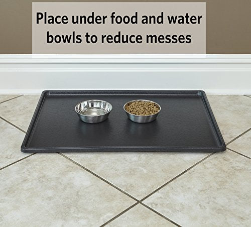 MidWest Homes for Pets 24-Inch Replacement Pan, Measures 22.84 x 16.67 x 1 Inches, Universal Leak-Proof Tray for Dog Crates & Multi-Purpose Use, Fits Most Standard 24" Wire Crates