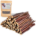 Premium Natural Apple Sticks - 250g/8.82 OZ Molar Chew Treats for Rabbits Chinchillas Guinea Pigs Hamsters Small Animals - size: 9.5 Ounce (Pack of 1)