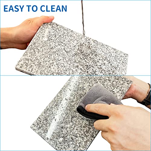 Chinchilla Cooling Stone Durable Cool Down Easy Clean in Hot Summer for Rabbit Hamster Guinea Pig Chinchilla Kitten Small Animals Spots of Grey
