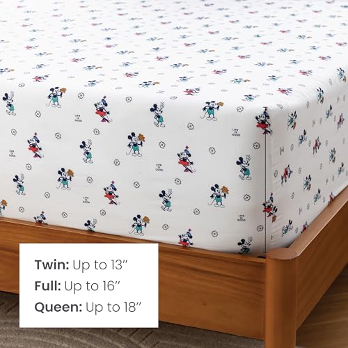 Berkshire LIG Printed Reversible Microfiber Comforter Set–5-Piece, Ultra Soft All-Season Bedding, Wrinkle & Fade Resistant, Twin, Steamboat Willie Boxes Extra Large Blue - color: Steamboat Willie Boxes Extra Large Blue, size: Twin
