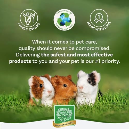 Small Pet Select Unbleached White Paper Bedding, 178L | Soft Absorbent Natural Bedding, Odor Control, Made in USA, For Guinea Pigs, Rabbits, Hamsters & Small Pets - size: 178L