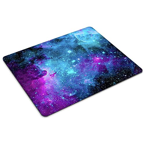 Galaxy Nebula Universe Space Mouse pad Customized Mousepad Non-Slip Rubber Base Mouse Pads for Computers Laptop Office Desk Accessories Mouse pad - color: Galaxy Nebula Universe Space