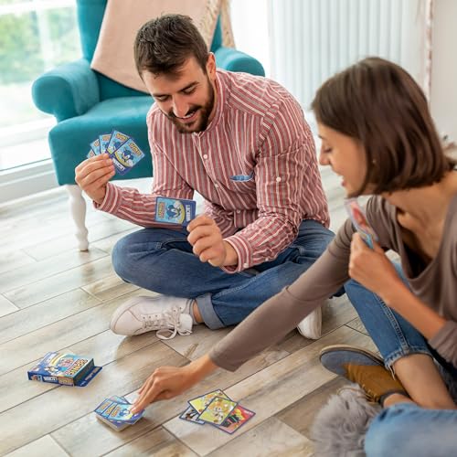 Waddingtons Number 1 Sonic the Hedgehog WHOT! Travel Card Game, Play with Knuckles, Tails, Shadow, Doctor Eggman from the Popular Sega Video Game, Great Gift for Ages 5 Plus
