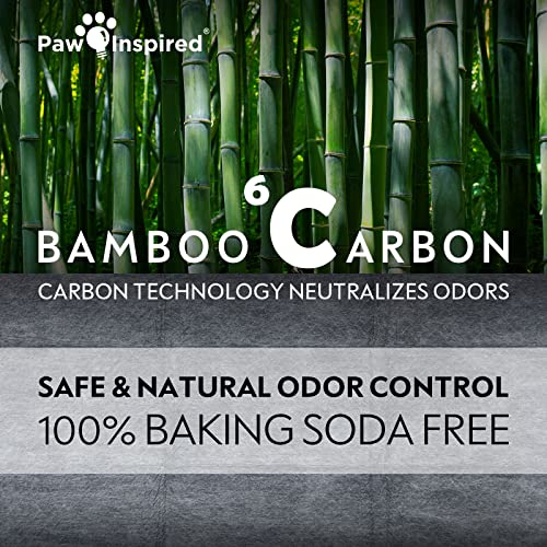 Paw Inspired Disposable Cage Liners, 28x17 Inch (C&C 2x1), 8 Count | Bamboo Charcoal Odor Controlling, Super Absorbent Pads For Guinea Pigs, Ferrets, Rabbits, Hamsters, Small Animals - size: 28x17" (C&C 2x1) - 8 ct