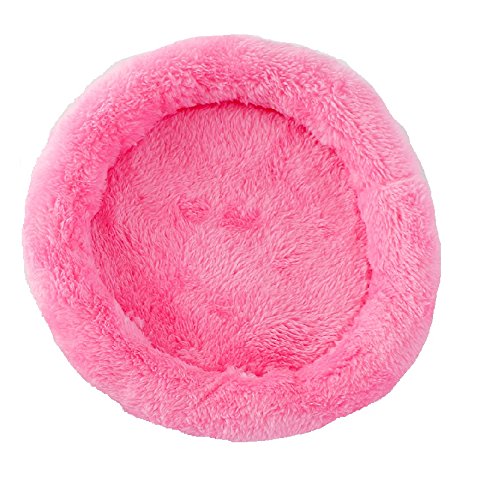 Hamster Bed Soft Warm Cushion for Small Animal - Comfortable Sleep Mat Pad for Guinea Pigs/Hedgehog/Squirrel/Mice/Rats/Chinchilla Nest House - color: Pink, size: Large