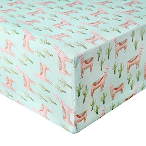 Premium Fitted Knit Crib Sheet/Toddler Sheet Cusco by Copper Pearl - color: Cusco