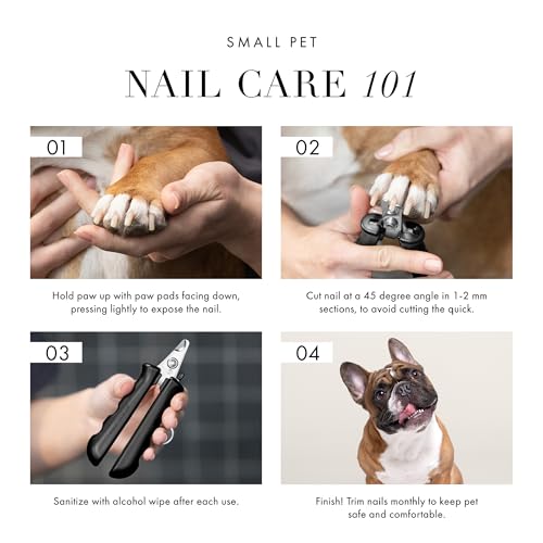 Tweezerman Small Nail Clippers for Pets - Manual Professional Nail Trimmer - size: Small