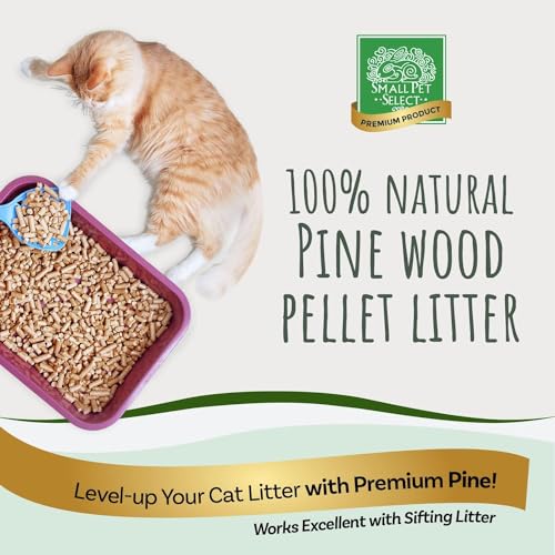 Small Pet Select Pine Pellet Bedding for Rabbits & Guinea Pigs, 20 lb | Absorbent Odor Control, Made in USA, Low Dust, Biodegradable, For Hamsters, Bunnies, Chinchillas & Small Pets - size: 20 Pound (Pack of 1)