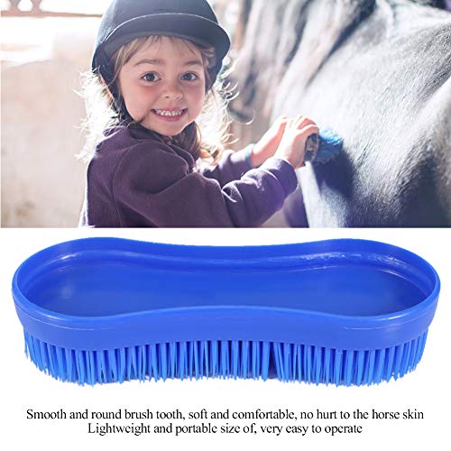Professional Horse Cleaning, Silicone Brush Equestrian Magic Horse Brush Grooming Massage Tool